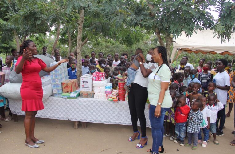 Photos: Help The Poor Foundation Donates to Royal Seed Orphanage Home At Kasoa